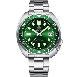 Steeldive SD-1970 GREEN TURTLE | AUTOMATIC NH35 20ATM SAPPHIRE