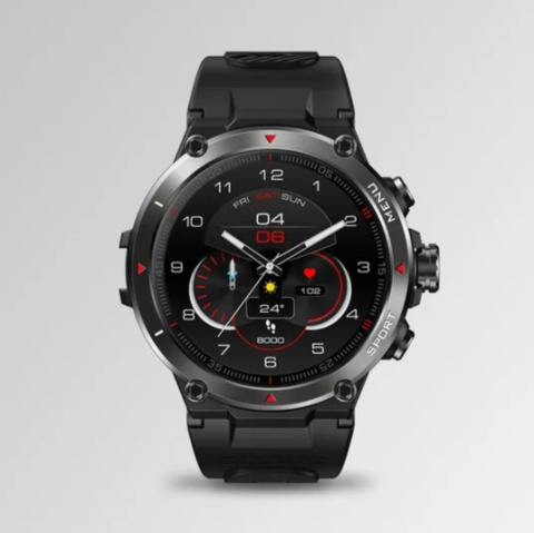 Smartwatch Zeblaze Stratos 2 Meteorite Czarny | GPS NiebieskiTOOTH 5 ATM Smartwatch Zeblaze Stratos 2 Meteorite Czarny | GPS NiebieskiTOOTH 5 ATM