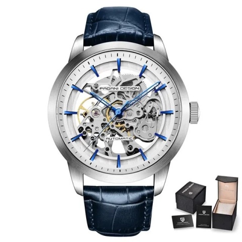 Pagani Design PD-1638 BLUE OPEN HEART | AUTOMATIC 3ATM HARDLEX