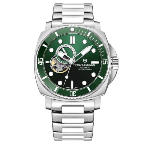 Pagani Design PD-1736 ORIENT GREEN | AUTOMATIC NH39 20ATM SAPPHIRE