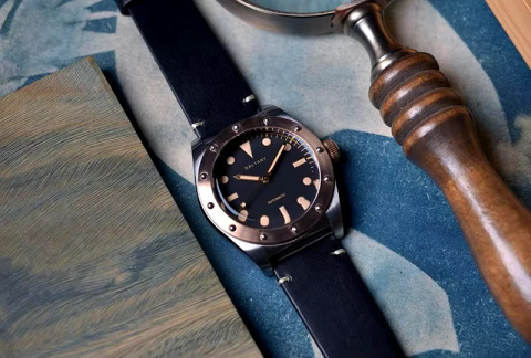 Zegarek automatyczny Baltany S2204030 Retro | Czarny 20 Bar Szafir Zegarek automatyczny Baltany S2204030 Retro | Czarny 20 Bar Szafir