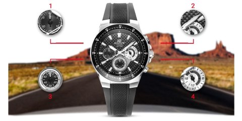 Zegarek Męski CASIO EDIFICE EF-552-1AVEF + BOX