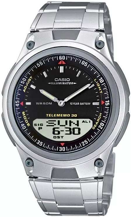 Zegarek Męski Casio DUAL AW-80D-1AVDF + BOX Zegarek Męski Casio DUAL AW-80D-1AVDF + BOX