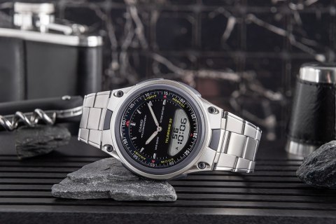 Zegarek Męski Casio DUAL AW-80D-1AVDF + BOX Zegarek Męski Casio DUAL AW-80D-1AVDF + BOX