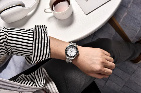 Zegarek automatyczny Pagani Design 1685 | Czarny Seamaster 10 Bar Szafir Zegarek automatyczny Pagani Design 1685 | Czarny Seamaster 10 Bar Szafir