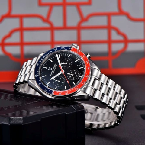 Zegarek kwarcowy Pagani Design 1701 Pepsi 10 Bar Szafir Zegarek kwarcowy Pagani Design 1701 Pepsi 10 Bar Szafir