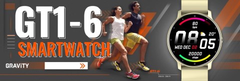 Smartwatch Damski Gravity GT1-6 Smartwatch Damski Gravity GT1-6