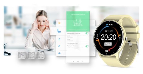 Smartwatch Damski Gravity GT1-6 Smartwatch Damski Gravity GT1-6