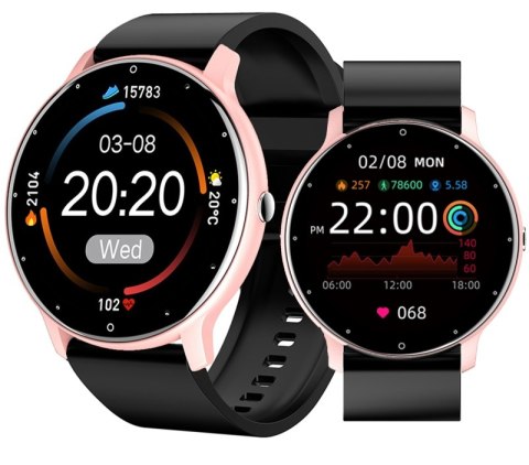 Smartwatch GIEWONT Sport Around GW120-3 - Rose Gold/Black Effect Smartwatch GIEWONT Sport Around GW120-3 - Rose Gold/Black Effect