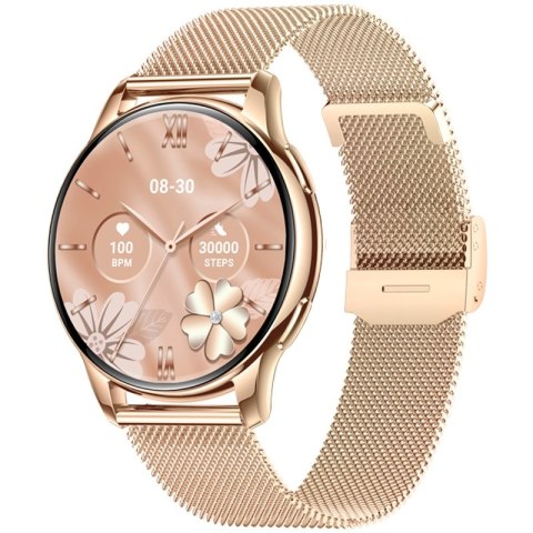 Smartwatch Damski VELTORI VT300-1 Złota Bransoleta Smartwatch Damski VELTORI VT300-1 Złota Bransoleta