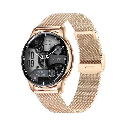 Smartwatch Damski VELTORI VT300-1 Złota Bransoleta Smartwatch Damski VELTORI VT300-1 Złota Bransoleta