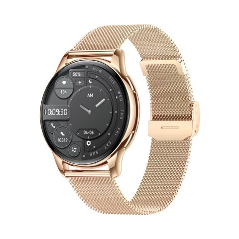Smartwatch Damski VELTORI VT300-1 Złota Bransoleta Smartwatch Damski VELTORI VT300-1 Złota Bransoleta