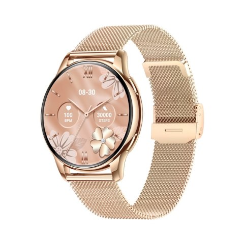 Smartwatch Damski VELTORI VT300-1 Złota Bransoleta Smartwatch Damski VELTORI VT300-1 Złota Bransoleta