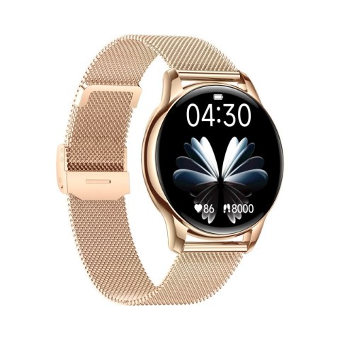 Smartwatch Damski VELTORI VT300-1 Złota Bransoleta Smartwatch Damski VELTORI VT300-1 Złota Bransoleta