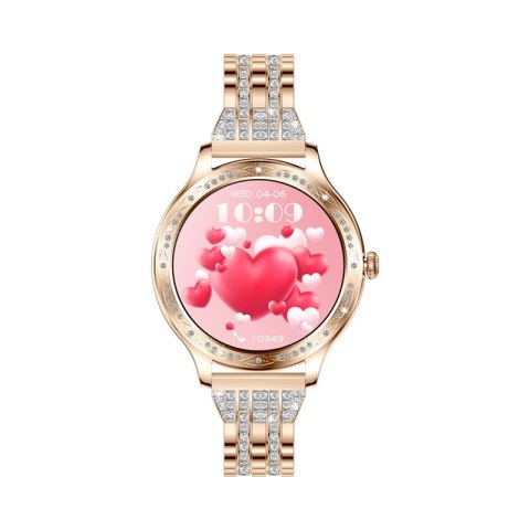 Smartwatch Damski VELTORI VT350-1 Bransoleta Różowe Złoto Smartwatch Damski VELTORI VT350-1 Bransoleta Różowe Złoto