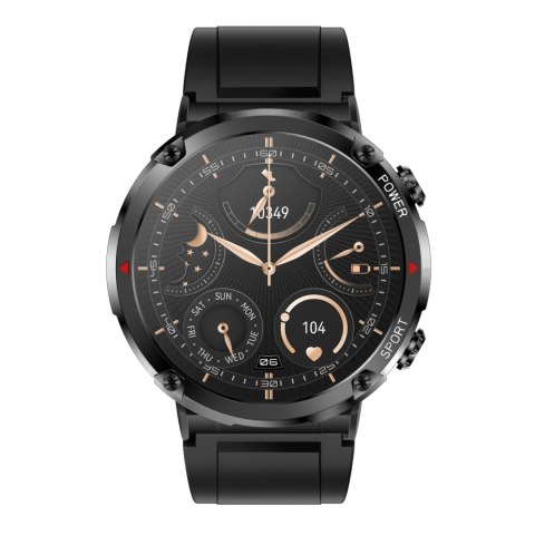 Smartwatch Gravity GT21-1+ Czarny Pasek Silikonowy Smartwatch Gravity GT21-1+ Czarny Pasek Silikonowy