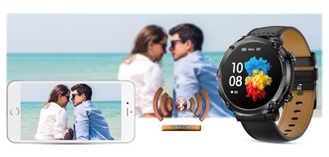 Smartwatch Gravity GT21-3 + Czarny Pasek Silikonowy Smartwatch Gravity GT21-3 + Czarny Pasek Silikonowy