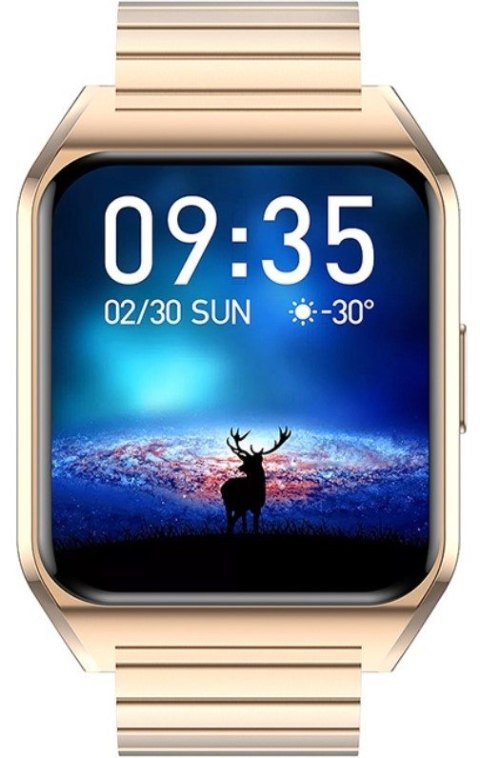 Smartwatch Damski RUBICON RNCE89 Gold Rose SMARUB163 Smartwatch Damski RUBICON RNCE89 Gold Rose SMARUB163