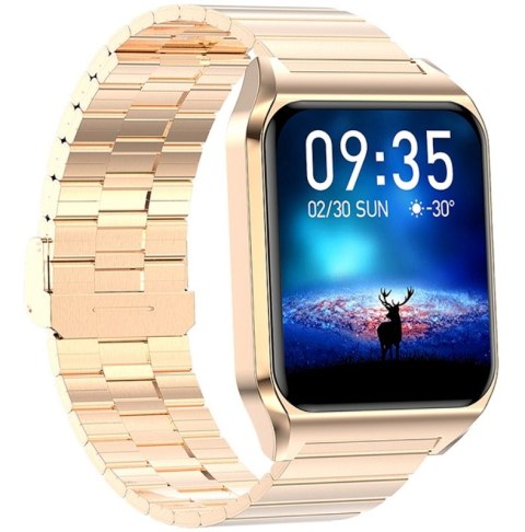 Smartwatch Damski RUBICON RNCE89 Gold Rose SMARUB163 Smartwatch Damski RUBICON RNCE89 Gold Rose SMARUB163