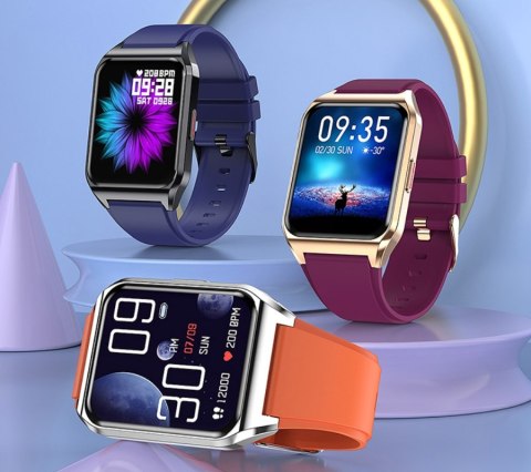 Smartwatch Damski RUBICON RNCE89 Gold Rose SMARUB163 Smartwatch Damski RUBICON RNCE89 Gold Rose SMARUB163