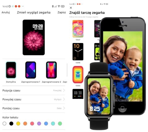 Smartwatch Damski RUBICON RNCF06 Rose Gold/Pink SMARUB223 Smartwatch Damski RUBICON RNCF06 Rose Gold/Pink SMARUB223