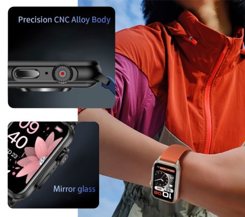 Smartwatch Damski RUBICON RNCF06 Rose Gold/Pink SMARUB223 Smartwatch Damski RUBICON RNCF06 Rose Gold/Pink SMARUB223