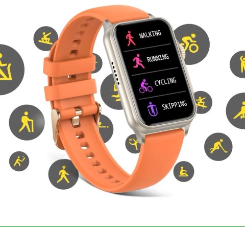 Smartwatch Damski RUBICON RNCF06 Rose Gold/Pink SMARUB223 Smartwatch Damski RUBICON RNCF06 Rose Gold/Pink SMARUB223