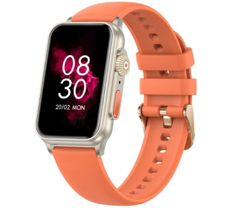 Smartwatch Damski RUBICON RNCF06 Tytan/Orange SMARUB221 Smartwatch Damski RUBICON RNCF06 Tytan/Orange SMARUB221