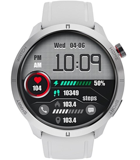 Smartwatch RUBICON RNCF14 Silver/White SMARUB252 Smartwatch RUBICON RNCF14 Silver/White SMARUB252