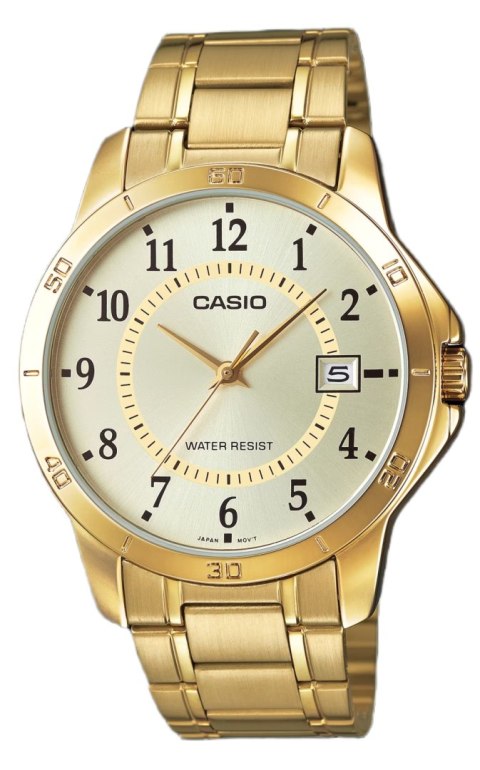 Zegarek Męski CASIO MTP-V004G-9BUDF + BOX Zegarek Męski CASIO MTP-V004G-9BUDF + BOX