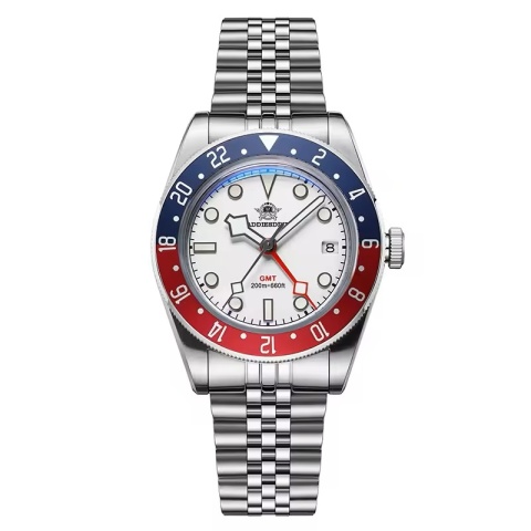 Zegarek kwarcowy Addiesdive 2044 | Pepsi 20 Bar GMT Zegarek kwarcowy Addiesdive 2044 | Pepsi 20 Bar GMT