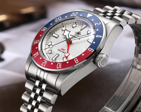 Zegarek kwarcowy Addiesdive 2044 | Pepsi 20 Bar GMT Zegarek kwarcowy Addiesdive 2044 | Pepsi 20 Bar GMT