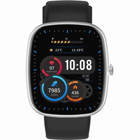 Smartwatch Męski GRAVITY GT18-4 Pomarańczowy Pasek Silikonowy + Czarny Pasek Smartwatch Męski GRAVITY GT18-4 Pomarańczowy Pasek Silikonowy + Czarny Pasek