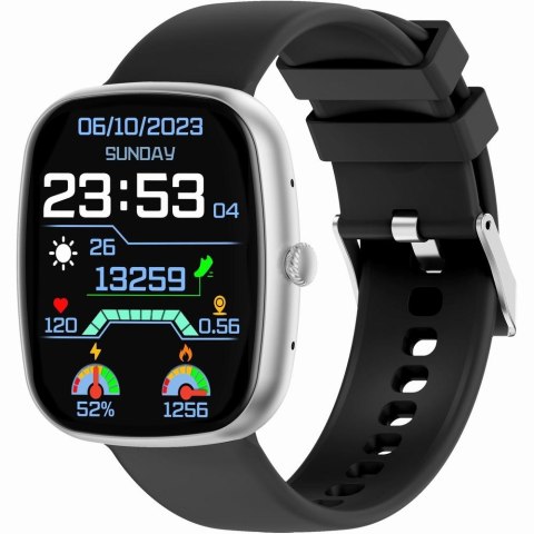 Smartwatch Męski GRAVITY GT18-4 Pomarańczowy Pasek Silikonowy + Czarny Pasek Smartwatch Męski GRAVITY GT18-4 Pomarańczowy Pasek Silikonowy + Czarny Pasek