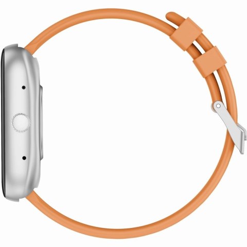 Smartwatch Męski GRAVITY GT18-4 Pomarańczowy Pasek Silikonowy + Czarny Pasek Smartwatch Męski GRAVITY GT18-4 Pomarańczowy Pasek Silikonowy + Czarny Pasek