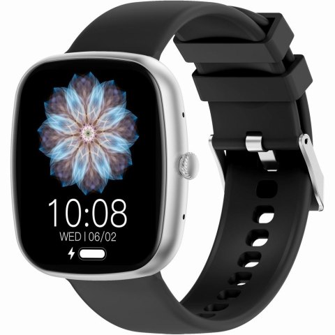 Smartwatch Męski GRAVITY GT18-6 Czarny Pasek Silikonowy + Granatowy Pasek Smartwatch Męski GRAVITY GT18-6 Czarny Pasek Silikonowy + Granatowy Pasek