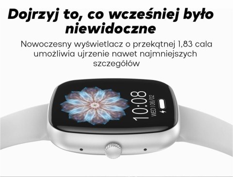 Smartwatch Męski GRAVITY GT18-6 Czarny Pasek Silikonowy + Granatowy Pasek Smartwatch Męski GRAVITY GT18-6 Czarny Pasek Silikonowy + Granatowy Pasek