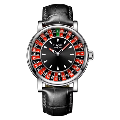 Zegarek kwarowy Lige 89161C CASINO | 3 Bar