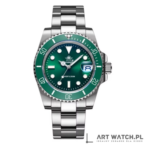 Addiesdive MY-H3-2QZ GREEN | QUARTZ | 20 ATM | MINERAL