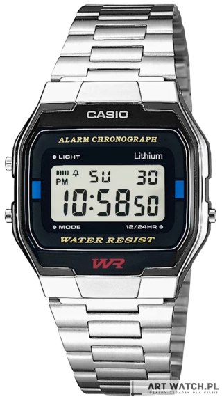 Zegarek CASIO A163WA-1QES Unisex + BOX