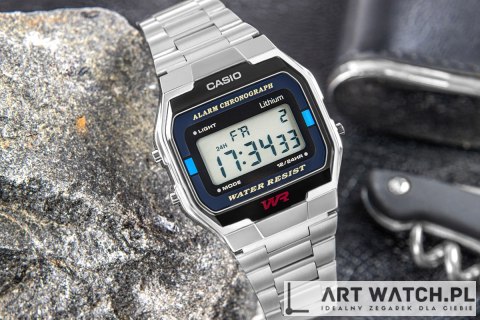 Zegarek CASIO A163WA-1QES Unisex + BOX