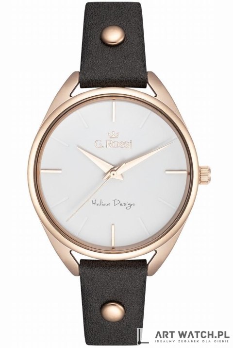 Zegarek Damski G.ROSSI 12191A2-3B4 + BOX