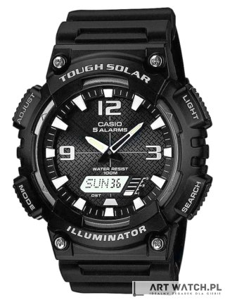 Zegarek Męski CASIO SOLAR AQ-S810W-1AVEF + BOX