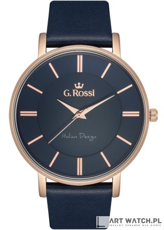 Zegarek Męski G.ROSSI 10401A-6F3 + BOX