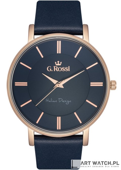 Zegarek Męski G.ROSSI 10401A-6F3 + BOX