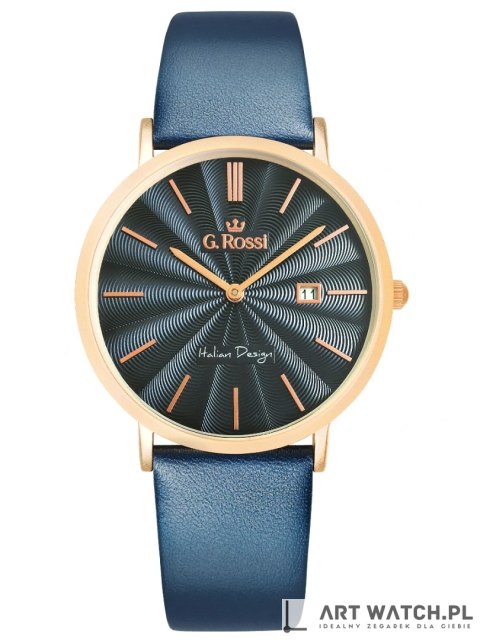 Zegarek Męski G.ROSSI 10853A-6F3 + BOX