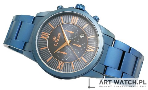 Zegarek Męski G.Rossi 6846B-6F3 + BOX