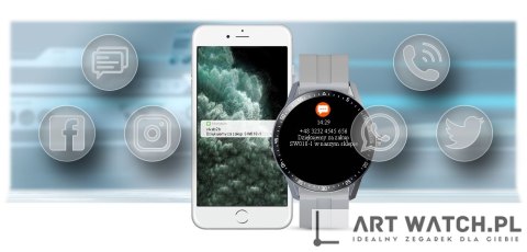 Zegarek SMARTWATCH G.ROSSI SW018-2