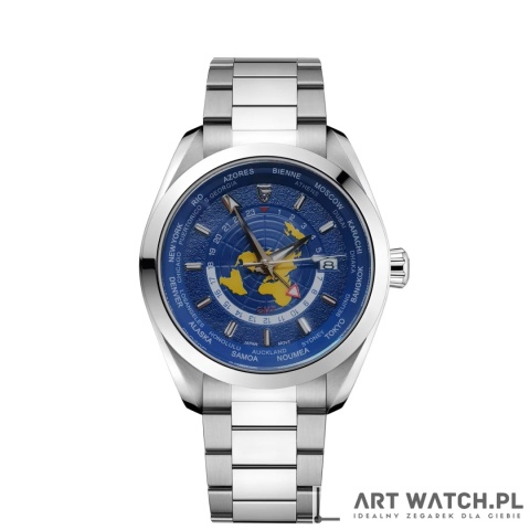 Zegarek automatyczny Pagani Design 1788 | Niebieski 10 Bar Szafir