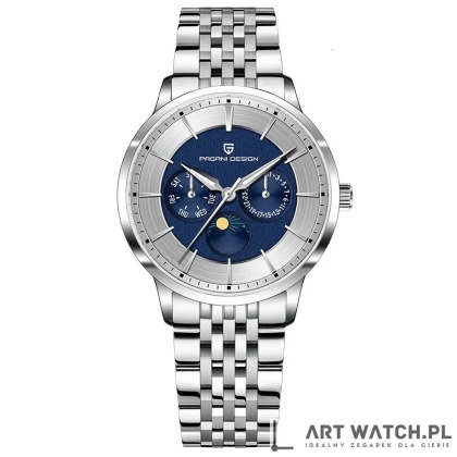 Zegarek kwarcwy Pagani Design 1795 Jubilee | Niebieski 10 Bar Szafir